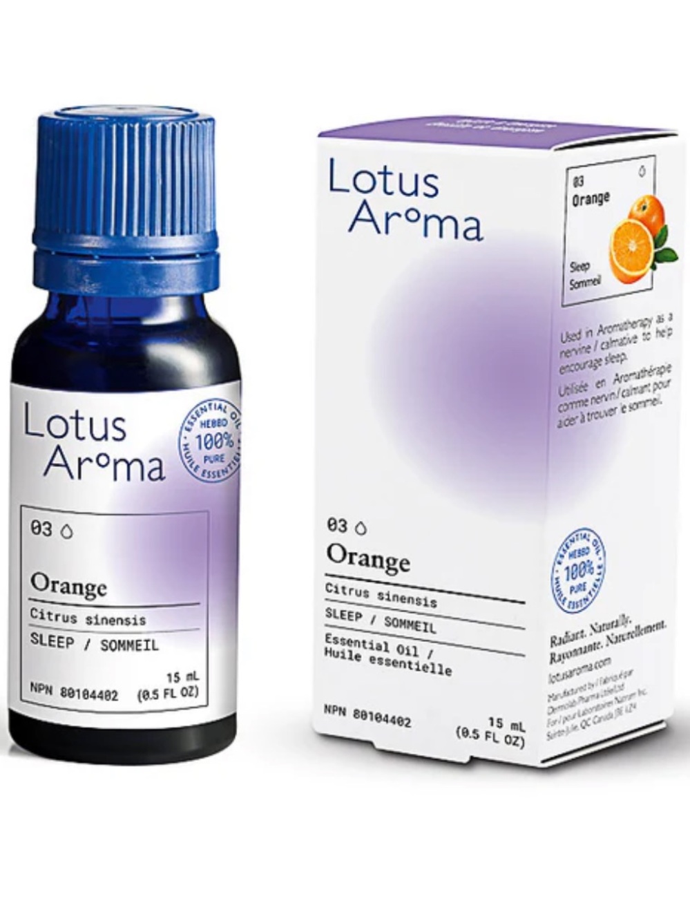 Lotus Aroma Orange Essential Oil